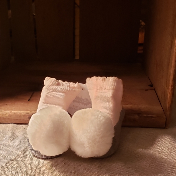 Mud Pie | Booties with rattles! - Picture 1 of 8